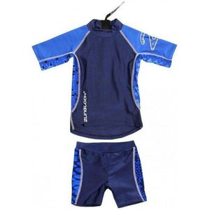 Zunblock UV-zwemkleding set (blauw, maat 74/80)