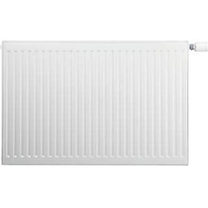 Buderus Ventil-Kompaktheizkörper VC-Profil Typ 33 300x3000 mm (HxL) Ventilgarnitur rechts 7750100730, inkl. Montageset