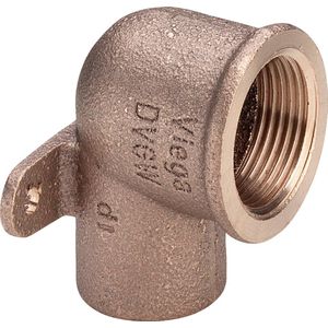 Viega Wandscheibe, d 18mm, Rp 1/2 Rotguss Modell 94472G, 102210