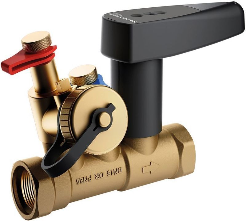 Flamco NexusValve Fluctus DN50H 2 Zoll IG 2950-12630l/h mit Entleerung, MN80597.541