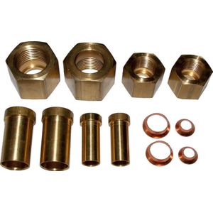 Wolf Anschluss-Set Euro Bördeladapter für BWL-1S(B), 2484750