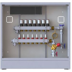 Danfoss Station UnoFloor Control 7R 7 HK, rechts mit AB-PM-Set, 24V, 088X3627