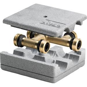 Viega Raxofix-Kreuzungs-T-Stück, d1 25, d2 20, d3 25 Messing Modell 5349, 730789