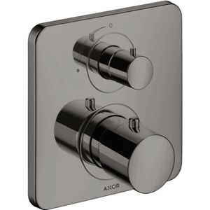 AXOR Citterio M Thermostat Unterputz mit Absperrventil Polished Black Chrome, 34705330