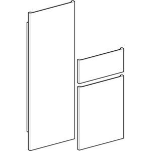 Geberit GE Set Fronten für Hochschrank Renova Plan, Ulme, 595302000