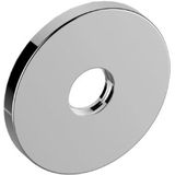 Keuco KE Wandrosette IXMO 59545, rund 105 mm, Nickel gebürstet, 59545050091