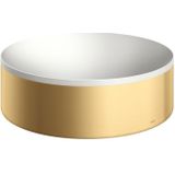 AXOR HG AXOR Suite Waschbecken & Badewannen Aufsatzwaschtisch 300 ohne Hahnloch und Überlauf Brushed Gold Optic, 42000250