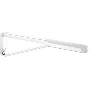 KEUCO AXESS Stützklappgriff WC 850 mm verchromt/weiß, 35003010851
