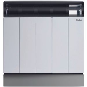 Vaillant Gas-Raumheizautomat VGR 70/4 XE für Schornsteinanschluss, cremeweiß/grau, 0010007932