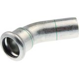 VSH XPress Edelstahl Bogen 45° FØ 88,9 Typ R2712, 6230103