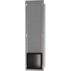 Hansgrohe HG XtraStoris Original Einbau Toilettenpapierhalter mit Vorratsbehälter für 6 Rollen Mattschwarz, 56058670