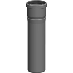 ATEC Rohr 955mm DN  80 kürzbar einwandig, 1319
