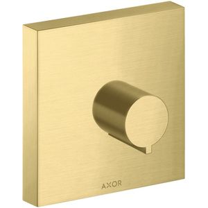 AXOR ShowerSolutions Absperrventil 120/120 Unterputz eckig Brushed Brass, 10972950