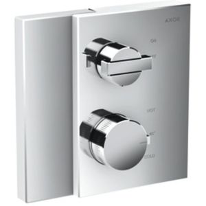 AXOR Edge Thermostat Unterputz mit Absperrventil Chrom, 46750000