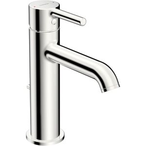 HANSA EHM Waschtischbatterie HANSAVANTIS Style 5456 Ablaufgarnitur mit Zugstange Ausladung 133 mm Chrom, 54562207