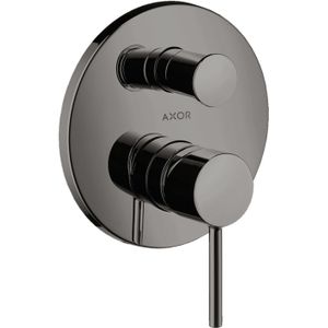 AXOR Starck Einhebel-Wannenmischer Unterputz mit Pingriff und integrierter Sicherungskombination nach EN1717 Polished Black Chrome, 10418330