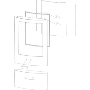 BOSCH Sichtfensterscheibe everp, 63029386