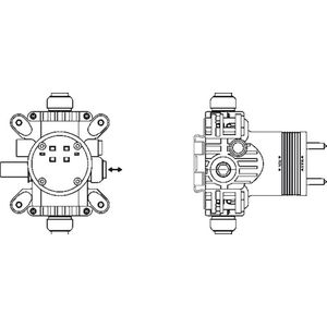 Ideal Standard UP-Bausatz 1 universal Archimodule , A1501NU