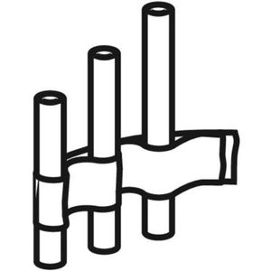 Geberit Satz Düsen weiß, 241936001