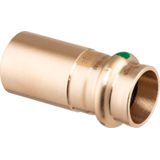 Viega Sanpress-Reduzierstück, d1 15, d2 12 Rotguss oder Siliziumbronze Modell 2215.1, 298302