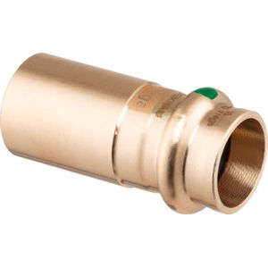 Viega Sanpress-Reduzierstück, d1 15, d2 12 Rotguss oder Siliziumbronze Modell 2215.1, 298302