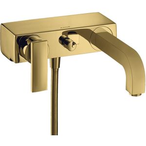 AXOR Citterio Einhebel-Wannenmischer Aufputz mit Hebelgriff Polished Gold Optic, 39400990