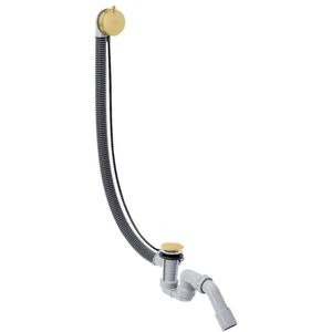 AXOR Komplettset Ablauf- und Überlaufgarnitur für Sonderwannen Brushed Brass, 58318950