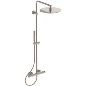 Ideal Standard Duschsystem Ceratherm T125 Pin-Griffe Silver Storm, A7589GN