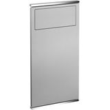 Keuco KE Modul WT 1 Plan Integral 44988, verchromt/Aluminium, links angeschlagen, 44988011701
