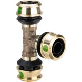 Viega Raxofix-T-Stück, d1 50, d2 25, d3 50 Siliziumbronze Modell 5318, 647544