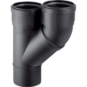 Geberit Silent-PP Parallelabzweig 45°,  DN 100 / 100, 390.557.14.1