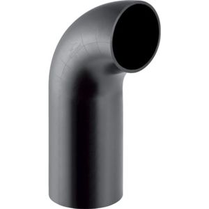 Geberit PE Bogen mit langem Schenkel,  DN 70,  dø 75 mm, 365.055.16.1