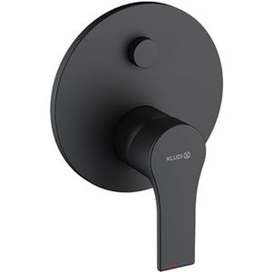 KLUDI ZENTA SL UP-Wafü-/Br.-EHM Push Set m. Funktionseinheit, eigensicher, für KLUDI SLIM.BOXX 88022, mattschwarz, 487633965