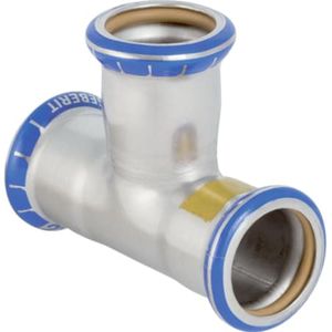 Geberit Mapress Edelstahl T-Stück egal (Gas),  DN 15, 34029