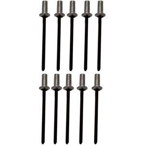 Wolf Abdichtende Blindnieten 3,2X8 ALMG5/ST, Set a 10 Stück, 8617216