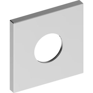 Keuco KE Wandrosette IXMO 59553, THM eckig, 105x105 mm, verchromt, 59553010092