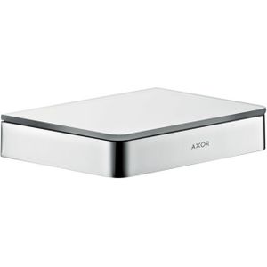 AXOR Universal Softsquare Ablage 150 Polished Black Chrome, 42840330