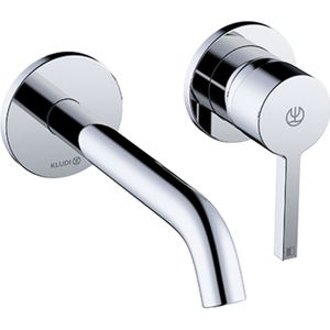 KLUDI NOVA FONTE Pura WT-Wand-EHM 180 ohne Ablaufgarnitur chrom, 202440515