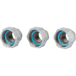 Danfoss Verschraubung mit Innengewinde f, VRG/VRB DN 15, Messing (CW614N), Rp1/2'', 065Z0291