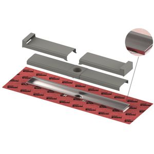 TECE TECEdrainline-Evo, Duschrinne, mit Wandfliesenauflage, 800 mm, 600803