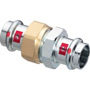 Viega Prestabo-Verschraubung, d 15mm Stahl unlegiert, verzinkt Modell 1160, 559304