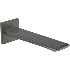 Ideal Standard Wandauslauf Conca, Ausld.160mm, m.eckiger Rosette, Magnetic Grey, BC769A5