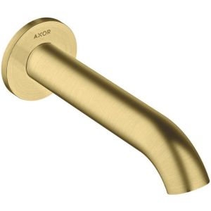AXOR Uno Wanneneinlauf gebogen Brushed Brass, 38411950