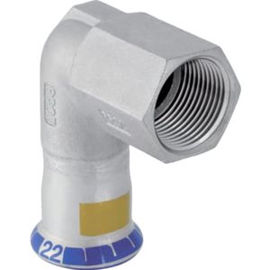 Geberit Mapress Edelstahl Übergangswinkel 90° mit Innengewinde (Gas),  DN 32, 34148