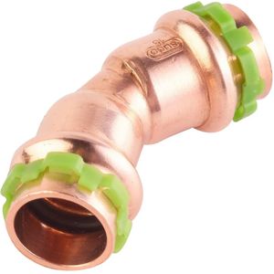 VSH SudoPress Kupfer Bogen 45° i/i 54 Typ SP5041V, 6670323