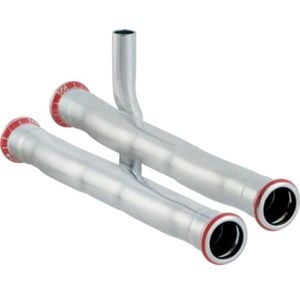 Geberit Mapress C-Stahl Set Anschluss-T-Stück für Rücklauf,  DN 12, 23602