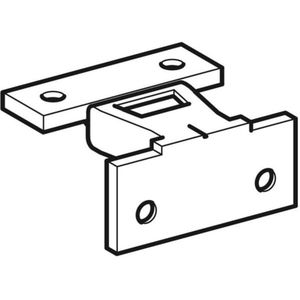 Geberit GE Set Spiegelklemmen für Spiegelschrank Citterio, 2 Stück, 595559000
