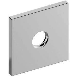 Keuco KE Wandrosette IXMO 59545, eckig 105x105 mm, Nickel gebürstet, 59545050092