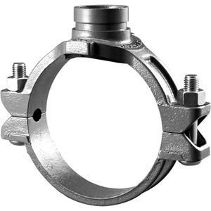 VSH Shurjoint Nutsystem Anbohrschelle a/a 165,1/168,3x88,9 verzinkt Typ 7722E, 177226530e03