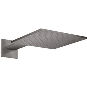 AXOR ShowerSolutions Kopfbrause 300/300 2jet mit Brausearm Brushed Black Chrome, 35318340